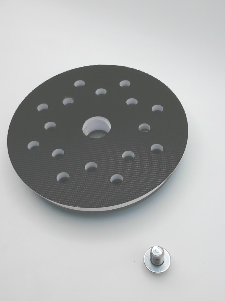 KLETTSTUETZTELLER Ø125mm M8 FUER LHR15ES