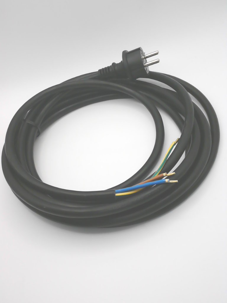CABLE 3X2,5 plug SCHUKO PVC mt.5