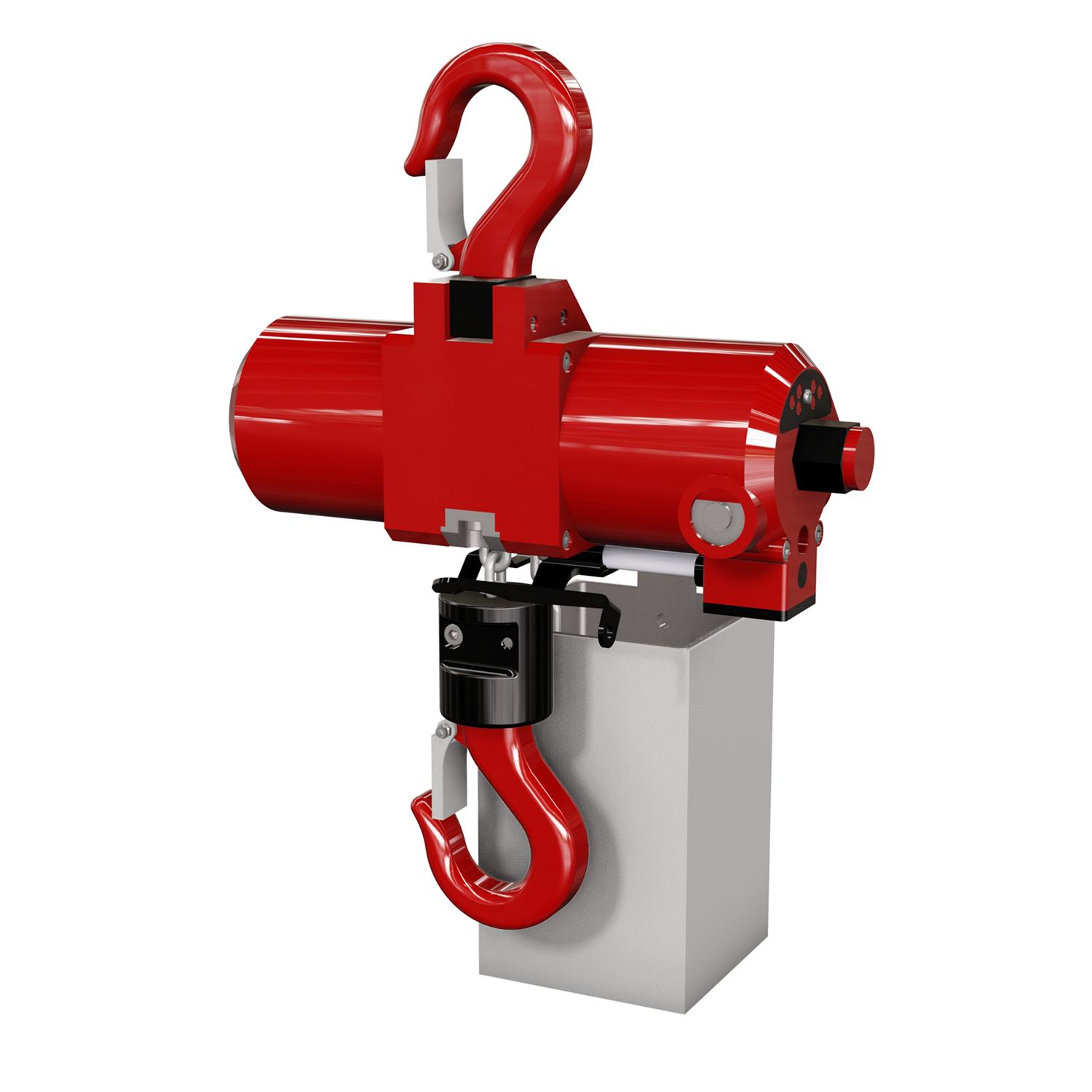 Minidrucklufthebezug 250 kg